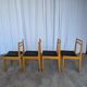 Chaises de salle à manger en bois scandinave vintage - Branko Ursic STOL Kamnik, ensemble o