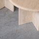 Travertine Mid-century Nest of Coffee or Side Tables