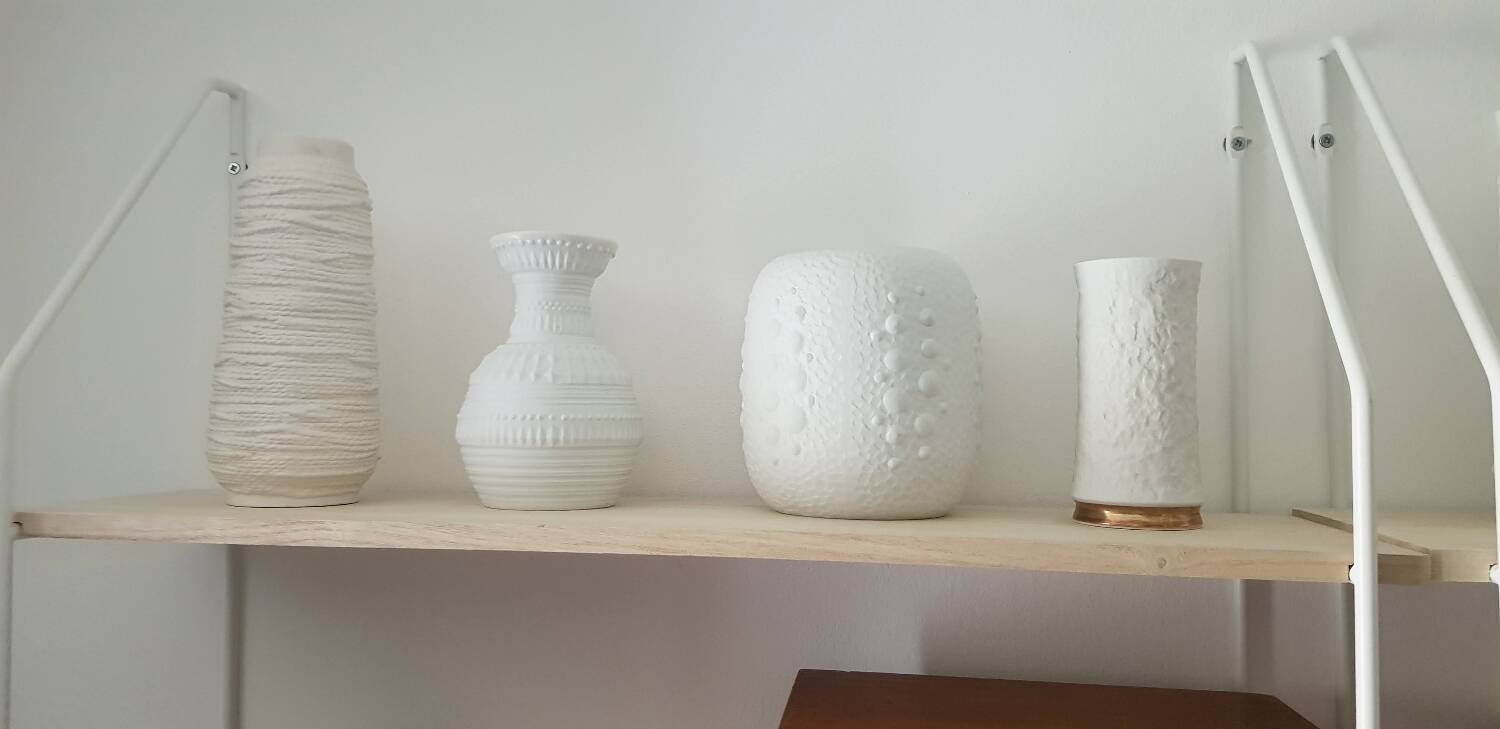 Saxon porcelain vase