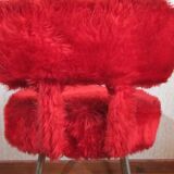 Cocktail chair, vintage moumoute
