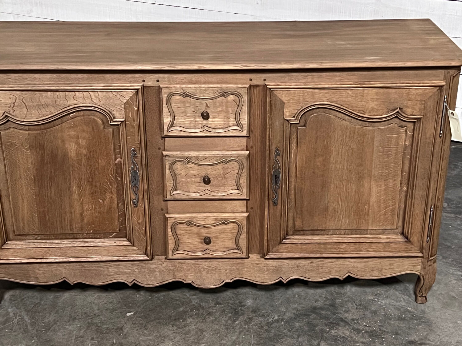 Faded oak dresser