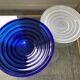 Duo of Fontana Arte glass pockets