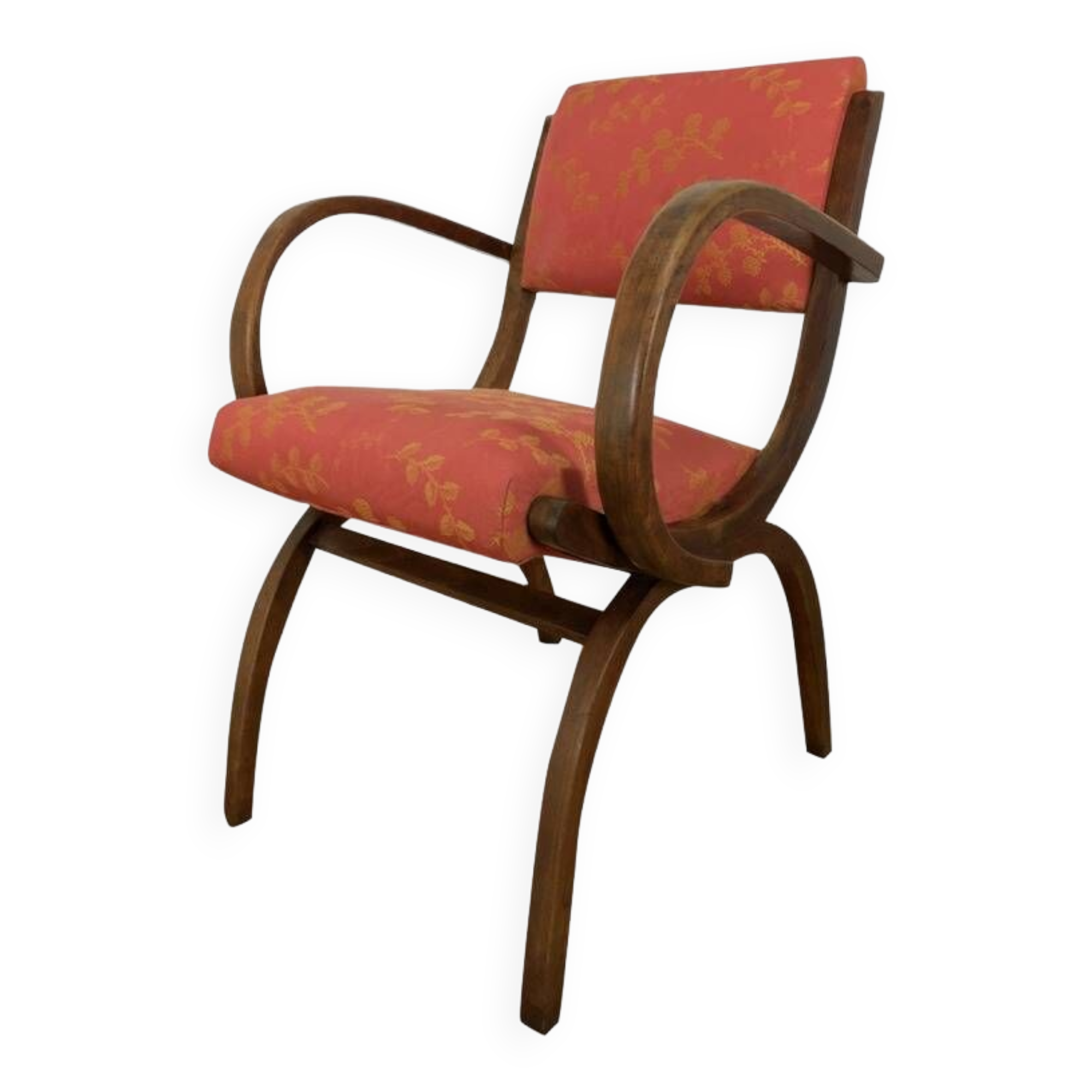 1940s bridge armchair