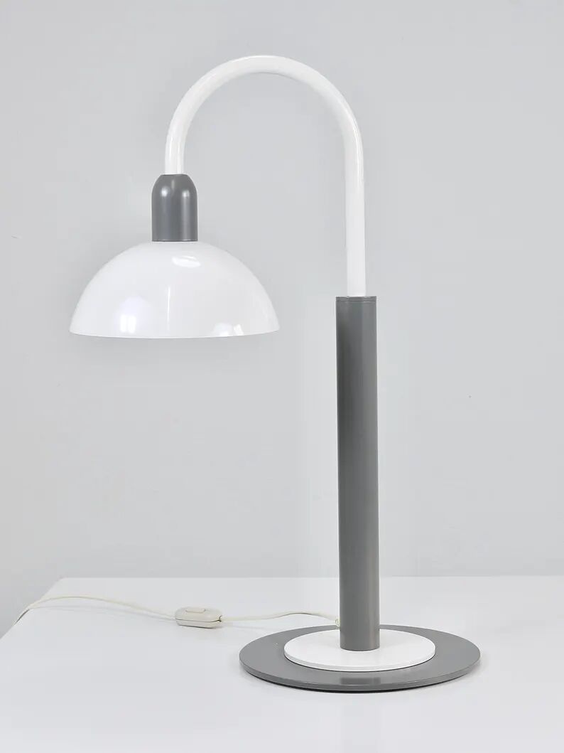 Postmodern Italian 1980s Memphis Style Table Side Lamp, 1980s
