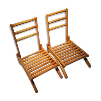 Pair of art deco armchairs