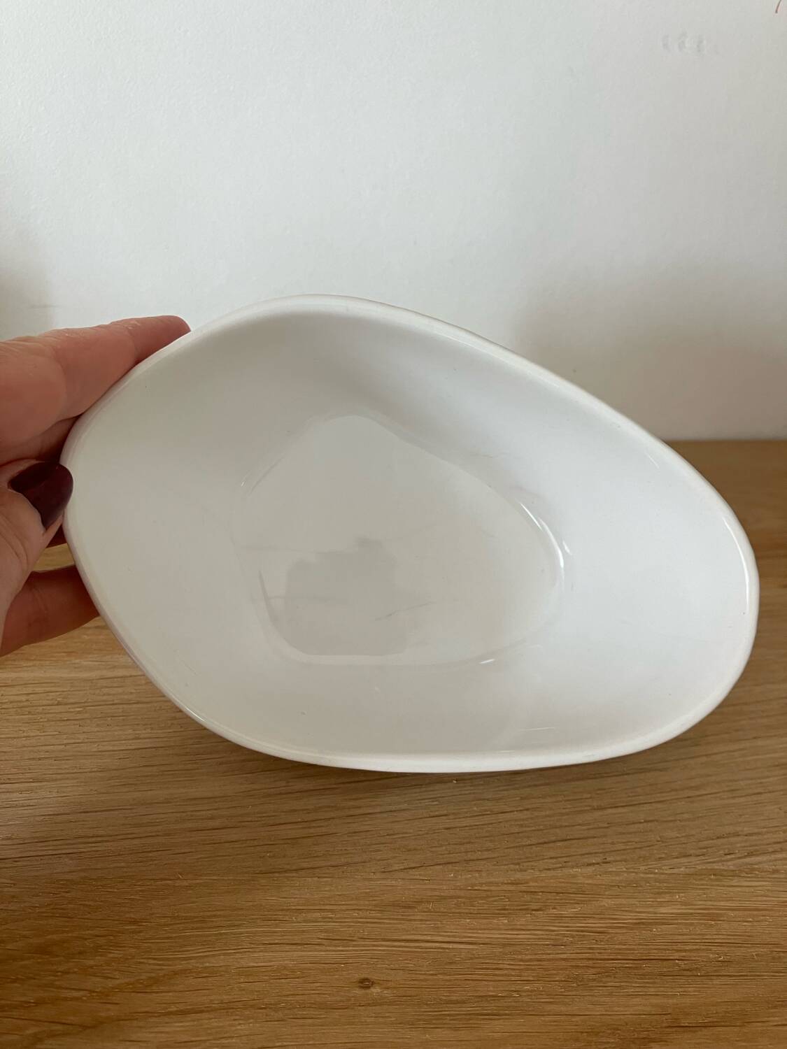 Vintage-beautiful earthenware terrine-white goose