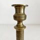 Antique brass candlestick candle holder decorated vintage