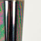 Maison Charles, Quasar lamppost in gold and iridescent metal, 20th century