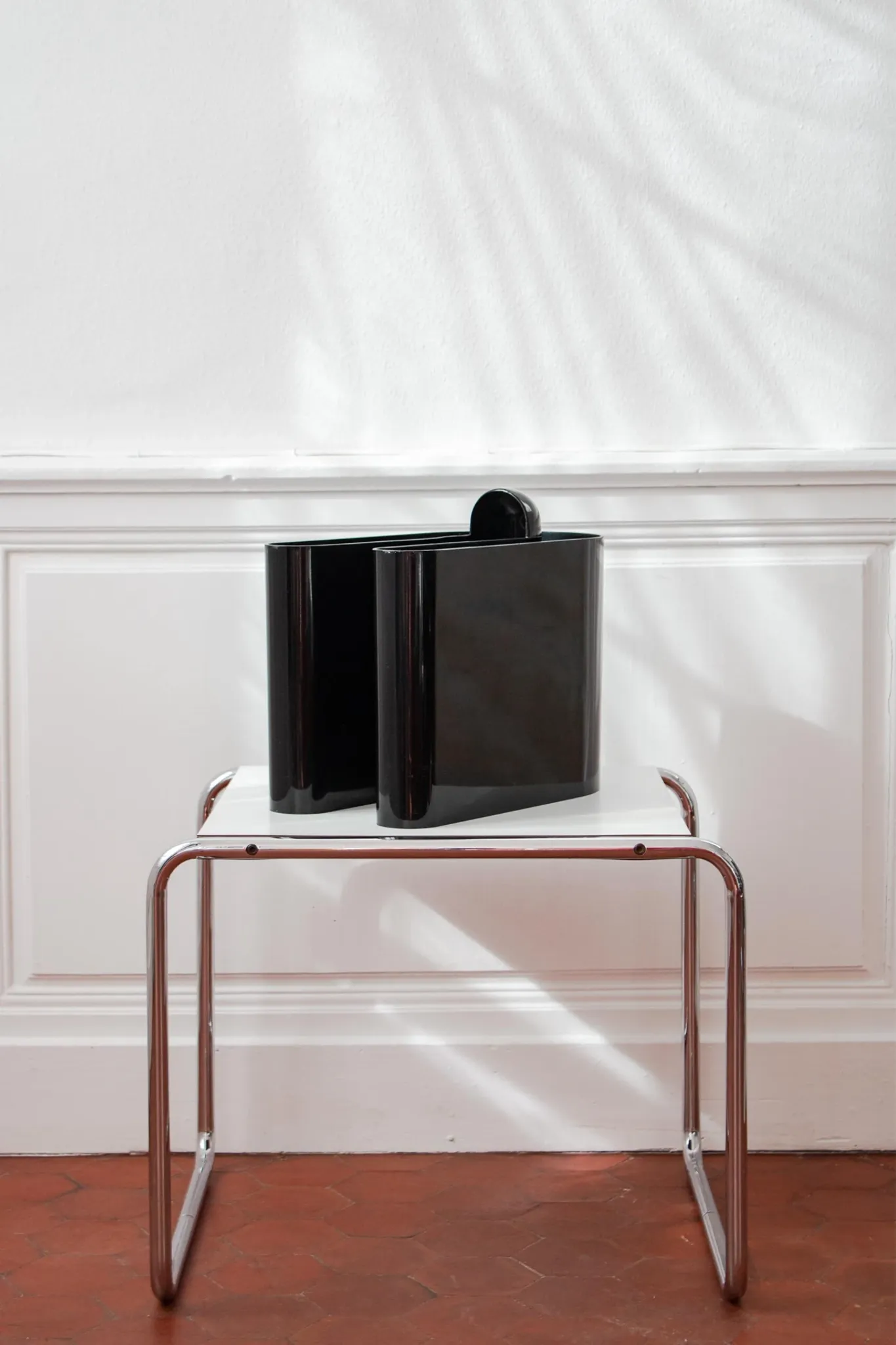 Vintage magazine rack Portariviste (Art. 270) by Rodolfo Bonetto for