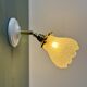 Vintage Art Deco tulip applique flower decorations