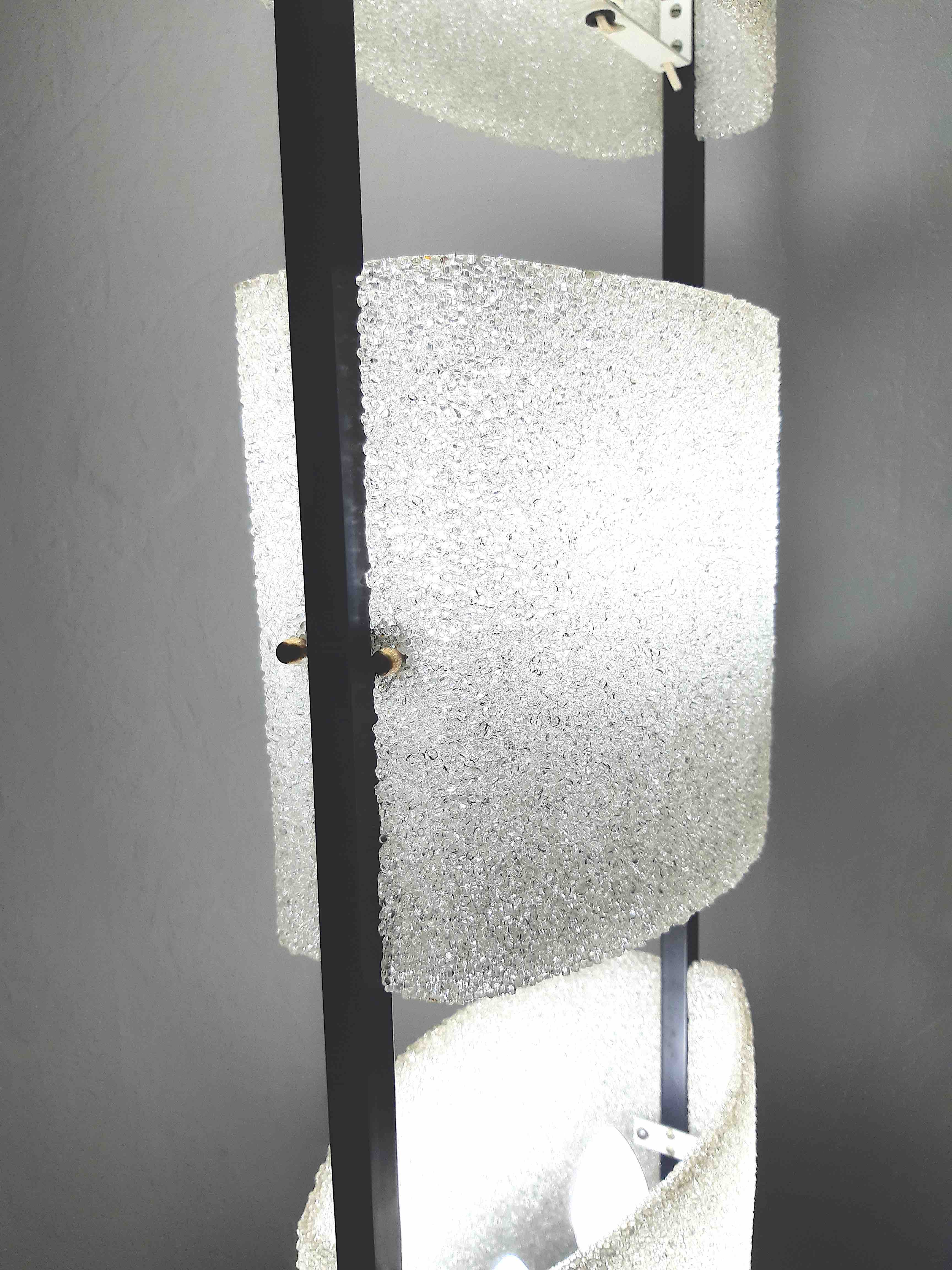 Totem lamp, 50s/60s design, vintage, Modernist, Maison Arlus.