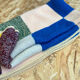 Wool patchwork blanket