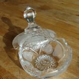 Vintage crystal candy box