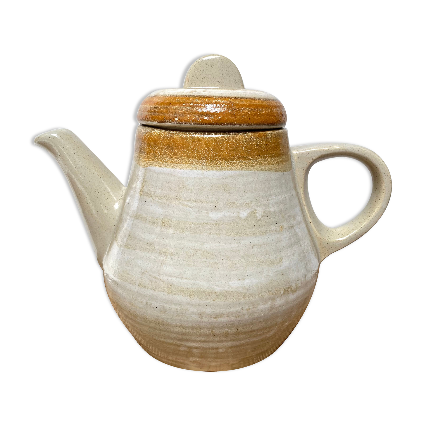Vintage stoneware teapot