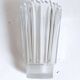 Molded pressed glass vase 1960s Height 22 cm