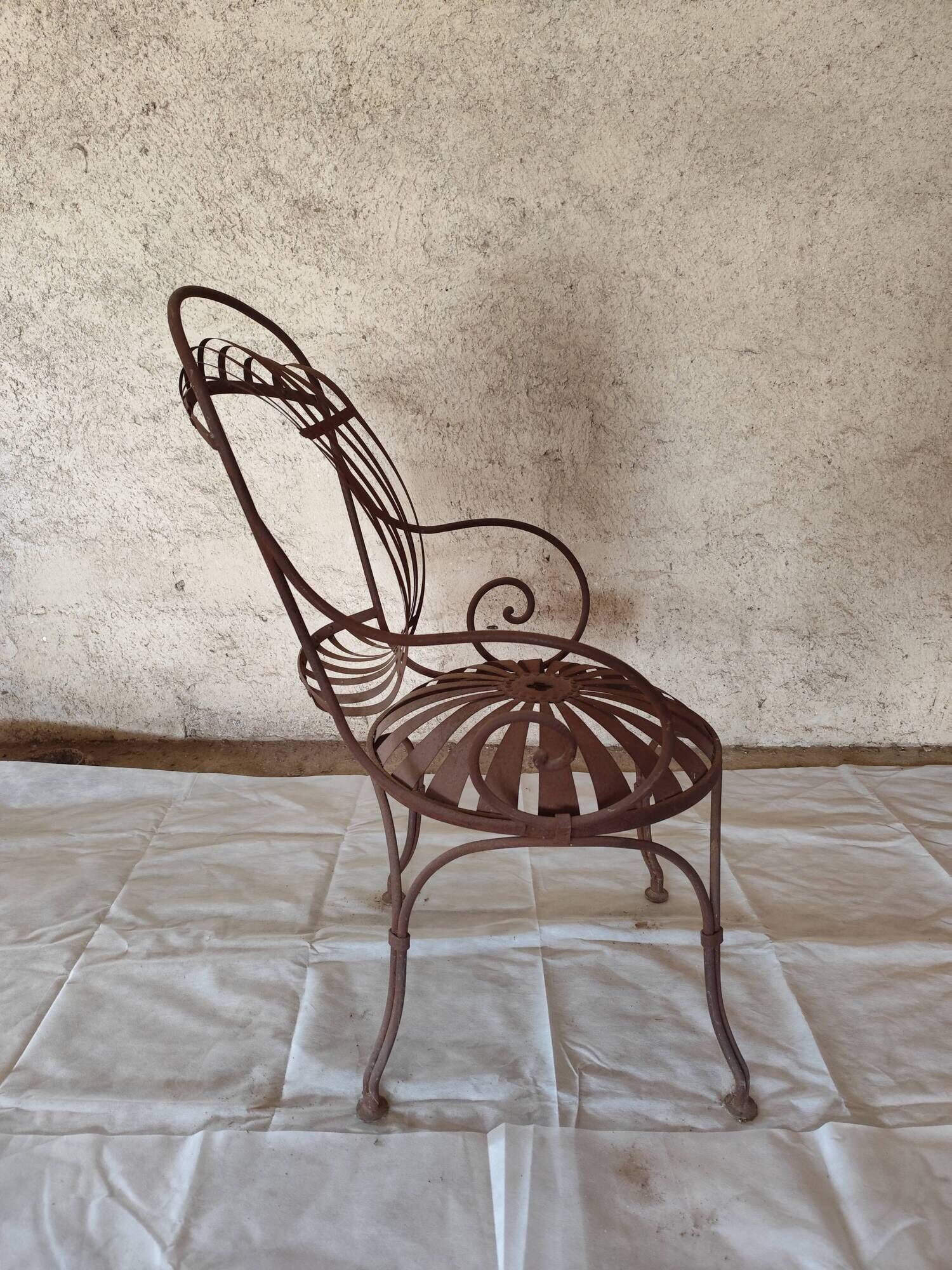 Garden armchair