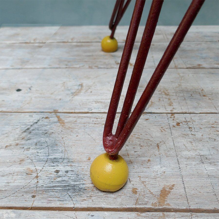 Metal basket Chair years 50