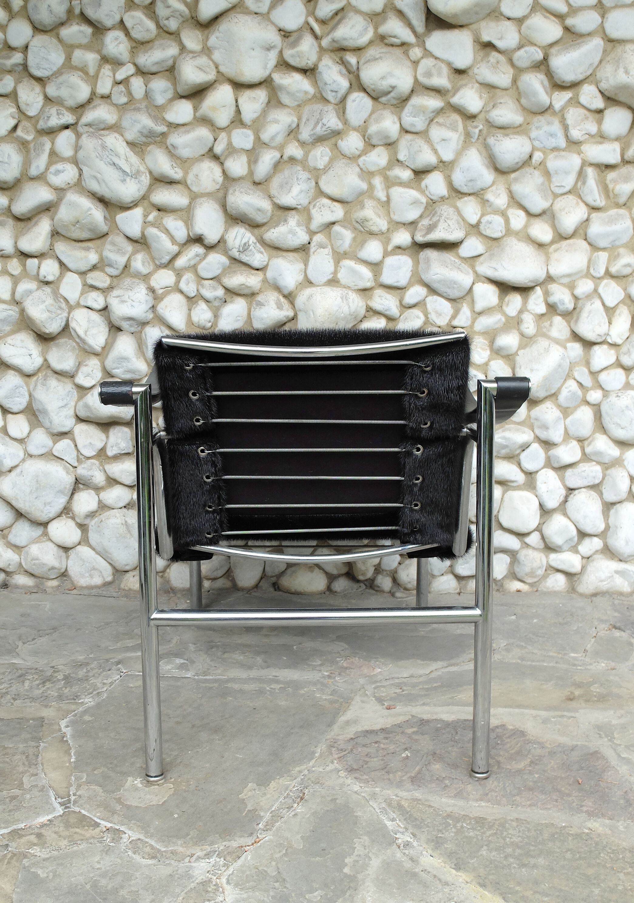 Armchair LC1 No.1395 by Le Corbusier, Pierre Jeanneret, Charlotte Perriand Cassina, 1960
