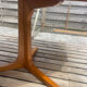 Oval table Baumann, two extensions, rosewood top.