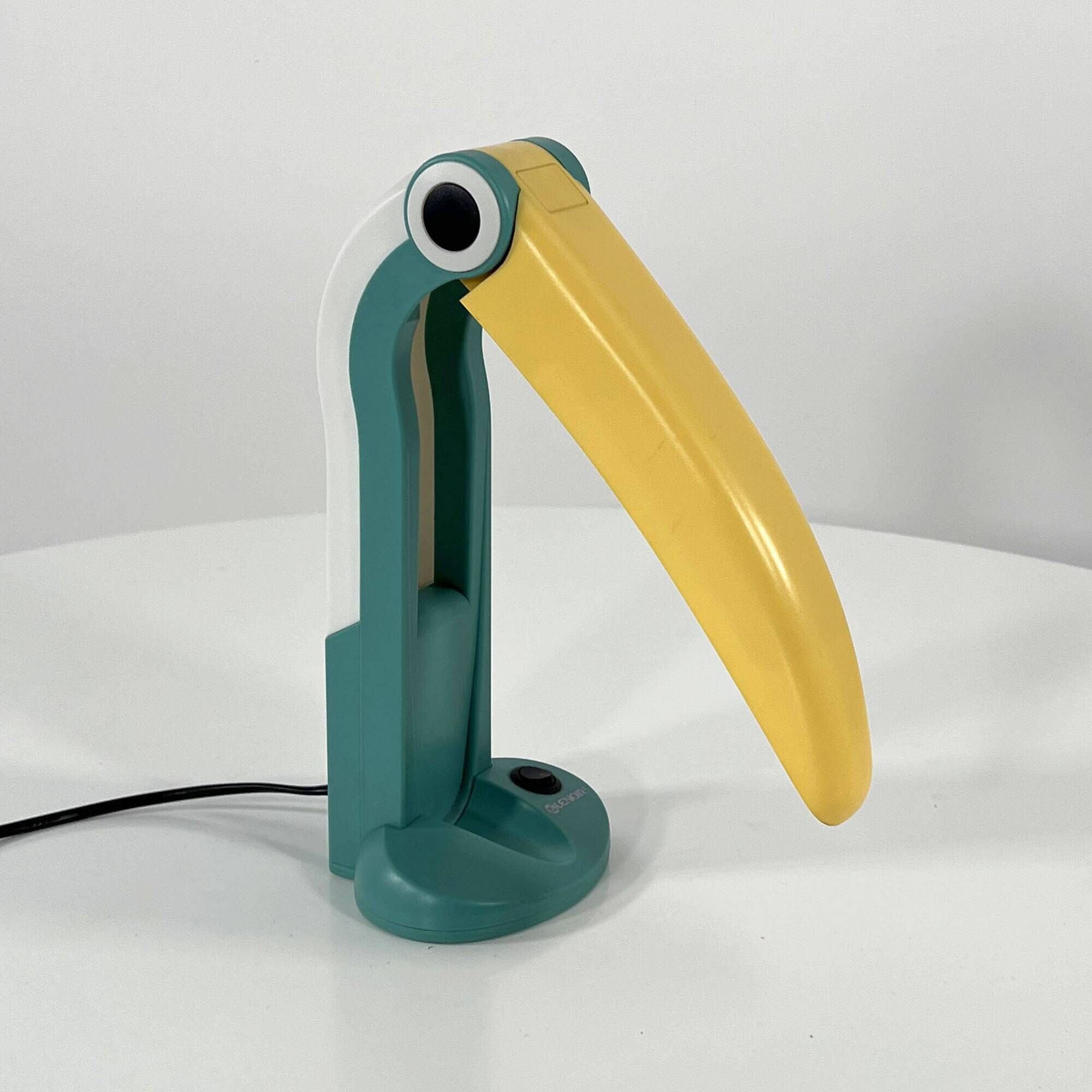 Toucan Lamp by H.T. Huang for Huanglite, 1980