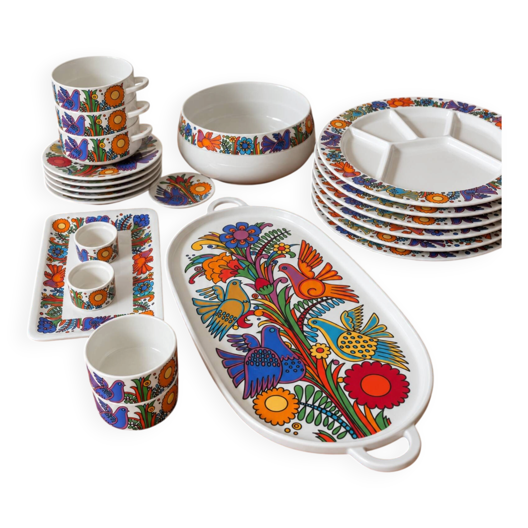 Villeroy & Boch Acapulco – Vintage service from the 1970s – Christine Reu