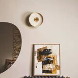 URSULE - White terracotta - Wall light