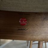 A Set of 5 HOUSE OF FIN JUHL CHAIRS - 108 AND 109 - WALNUT AND LEATHER