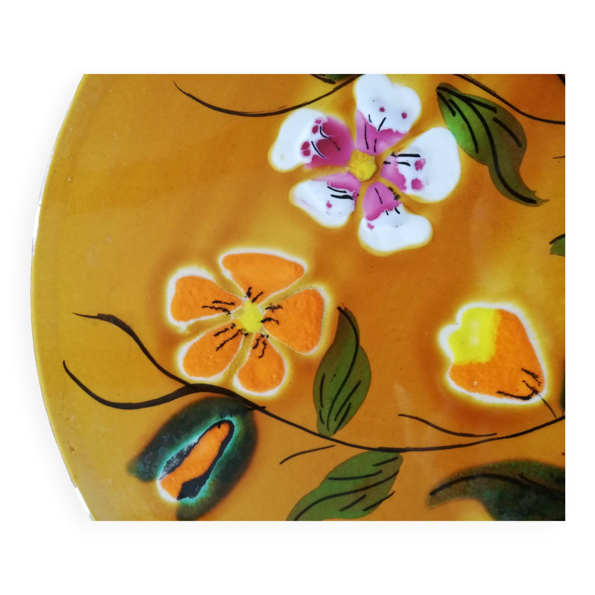 Antique ceramic trifle from Poet-Laval