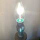Pied de lampe de table vintage en laiton en faux bambou , 1970's