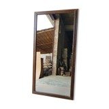Ancient Burmese teak mirror
