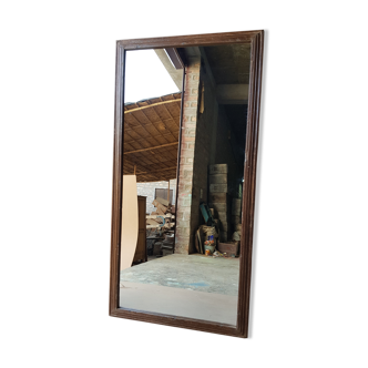 Ancient Burmese teak mirror