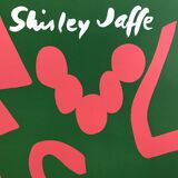 Exhibition poster made in silkscreen by Shirley Jaffe, Flaine Art Center, 1981