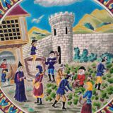 Plat Longwy "les vignerons"