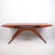 Coffee table - Model "Smilet" - teak - Johannes Andersen - CFC Silkeborg - 1960s