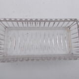 Plat ravier en verre moulé