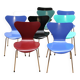 Suite de 9 chaises fourmi 3107 Arne Jacobsen