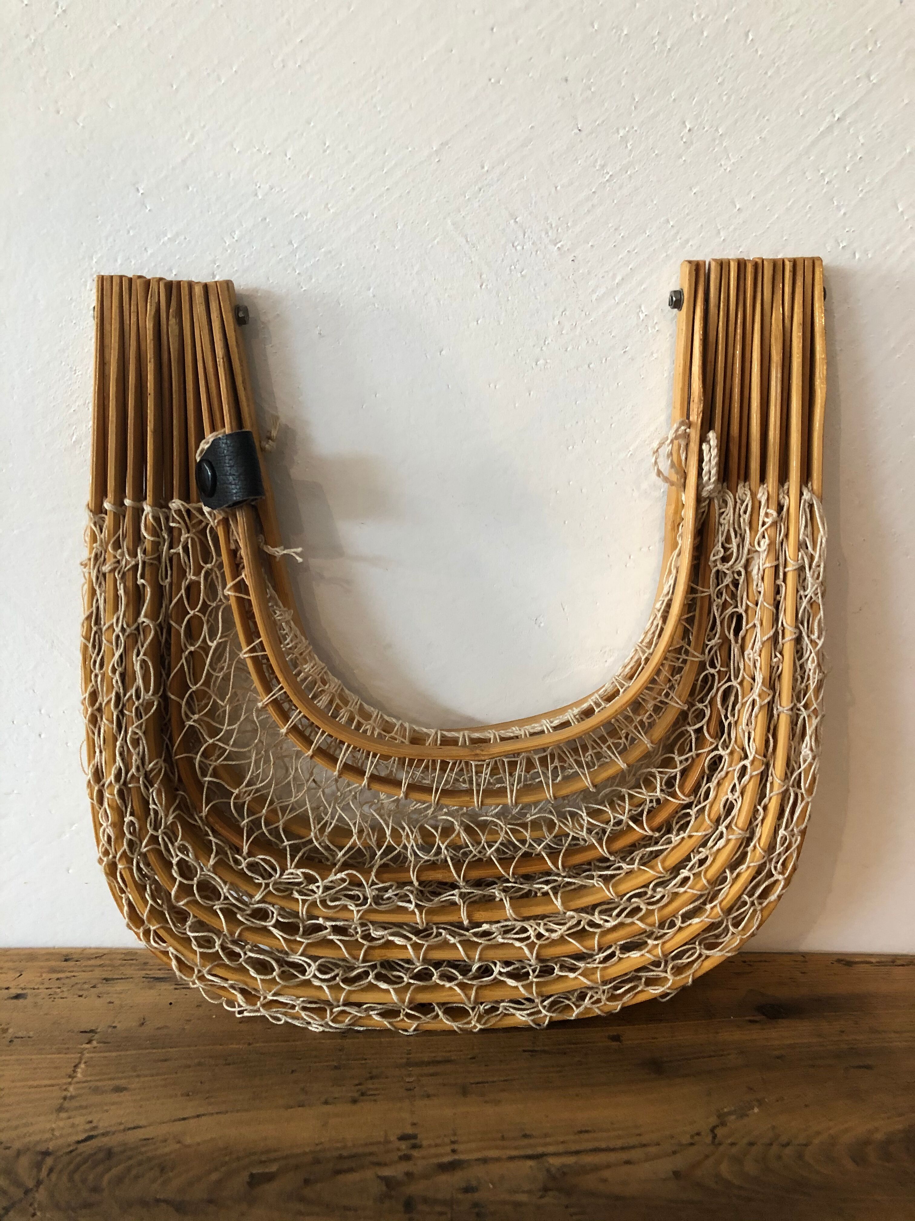 Vintage folding basket
