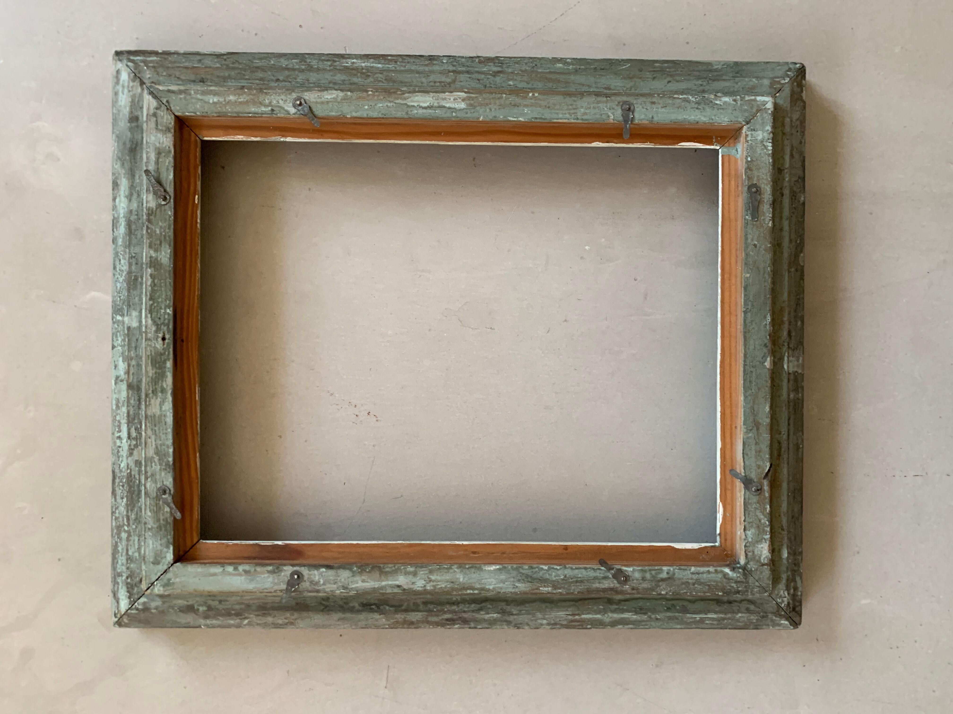 Old gilded bronze frame