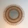 Small rattan mirror