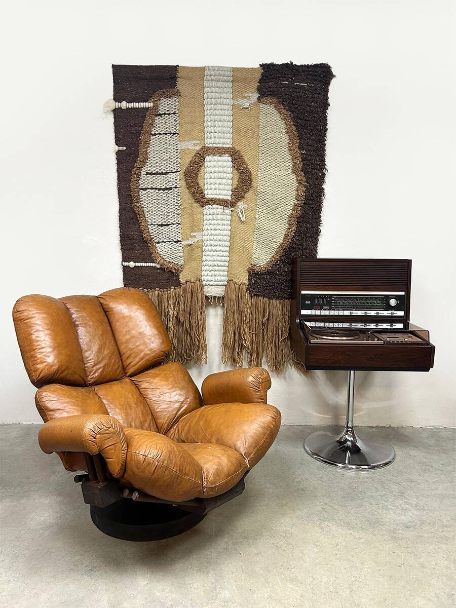 Vintage rare Koala lounge chair O.F. Blaha 1960s