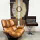 Vintage rare Koala lounge chair O.F. Blaha 1960s
