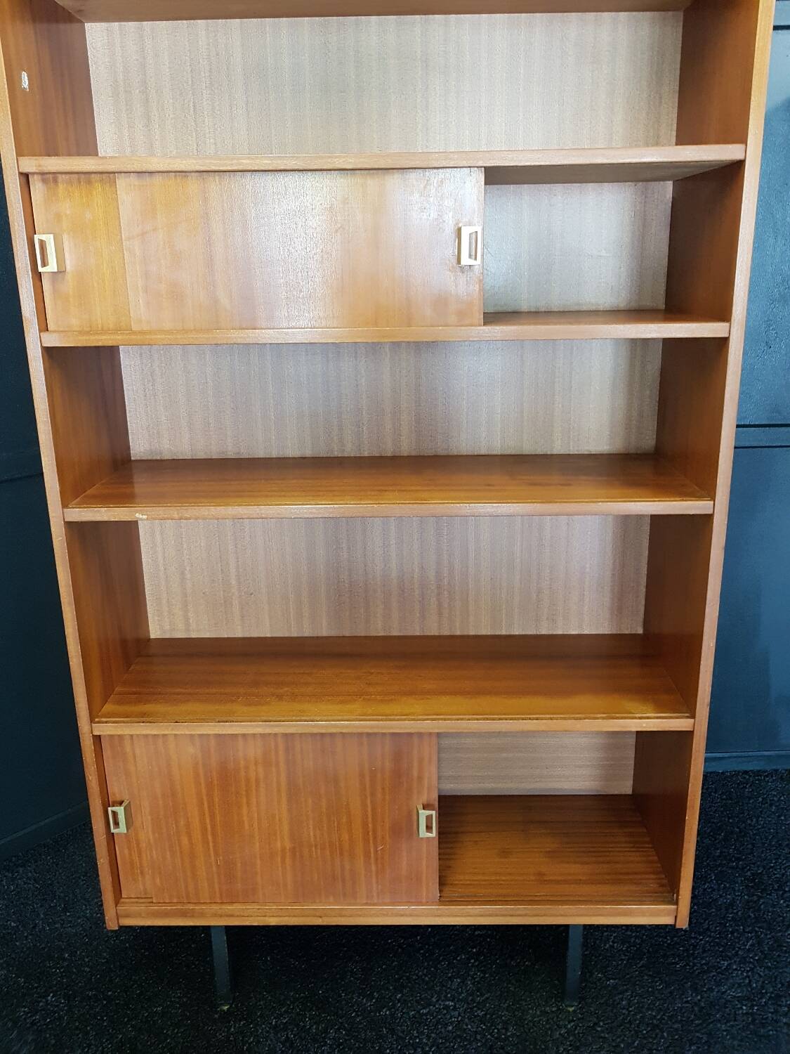 Vintage bookcase-shelf
