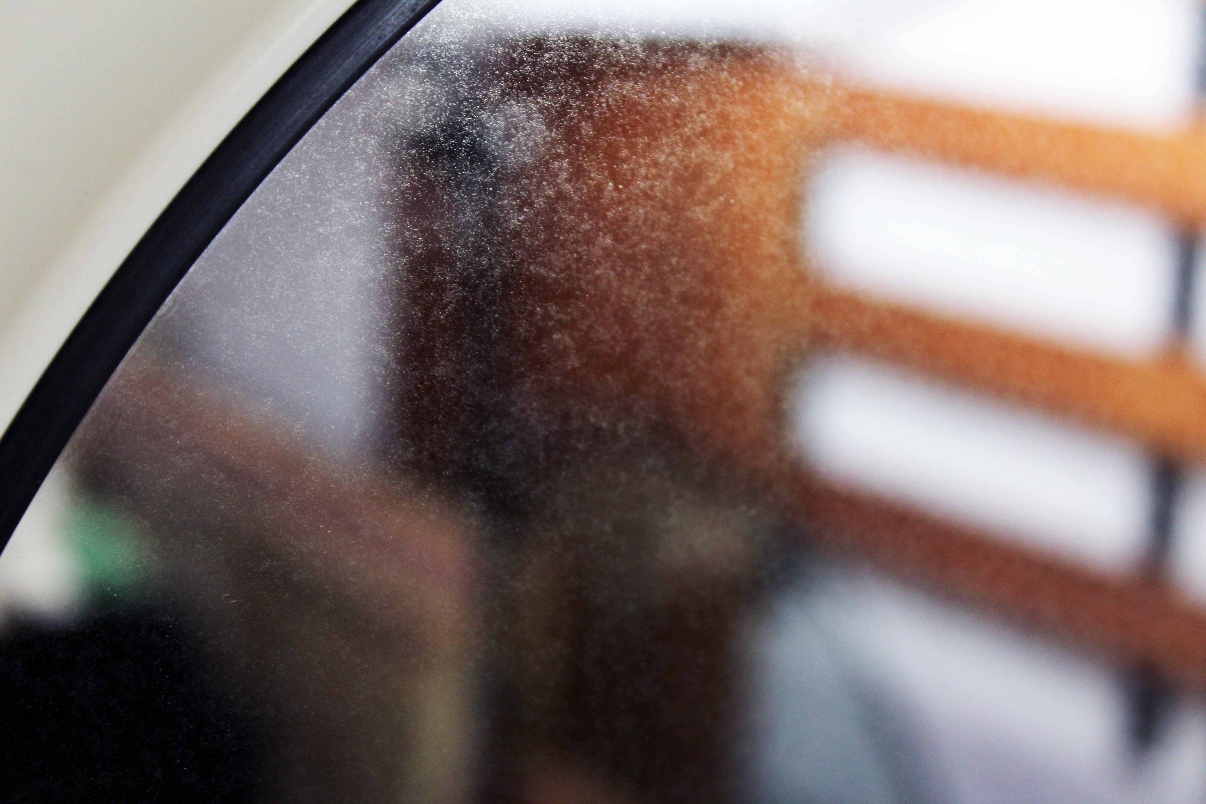 Miroir scandinave vintage Denmark 1970