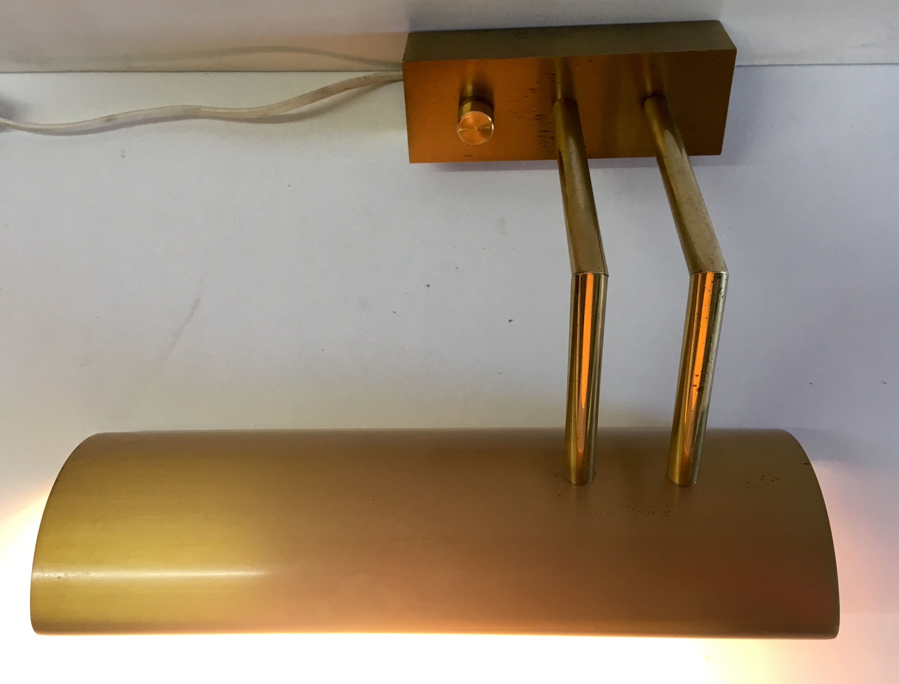 Halogen wall sconce by Lucien GAU - 70s/80s