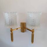 Pair of maison lunel paris france wall lights with 2 lights