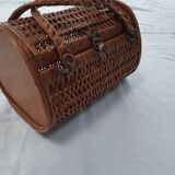 1950s wicker basket