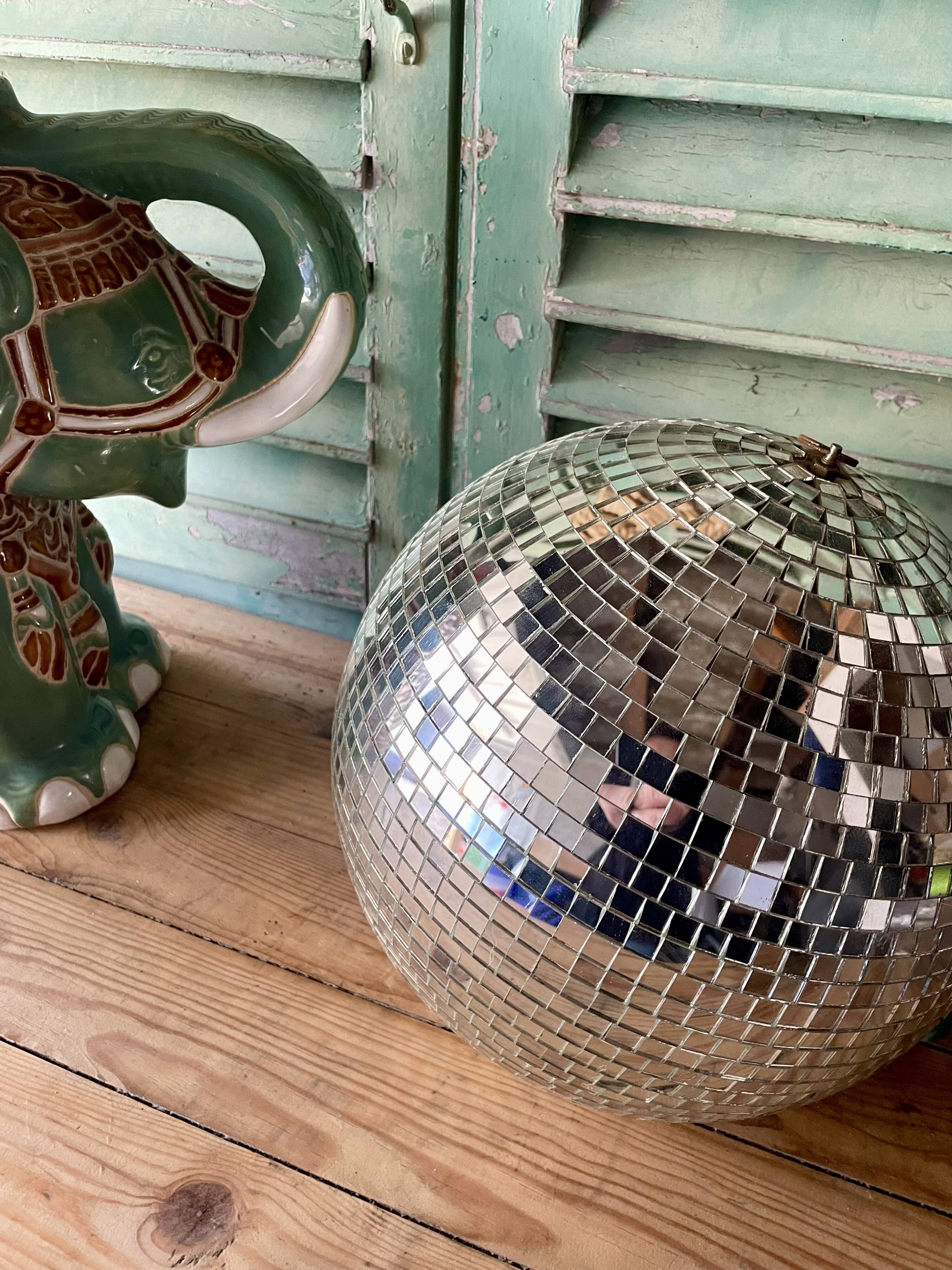 Vintage mirror ball