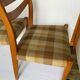 Series of 4 Scandinavian style chairs 1960