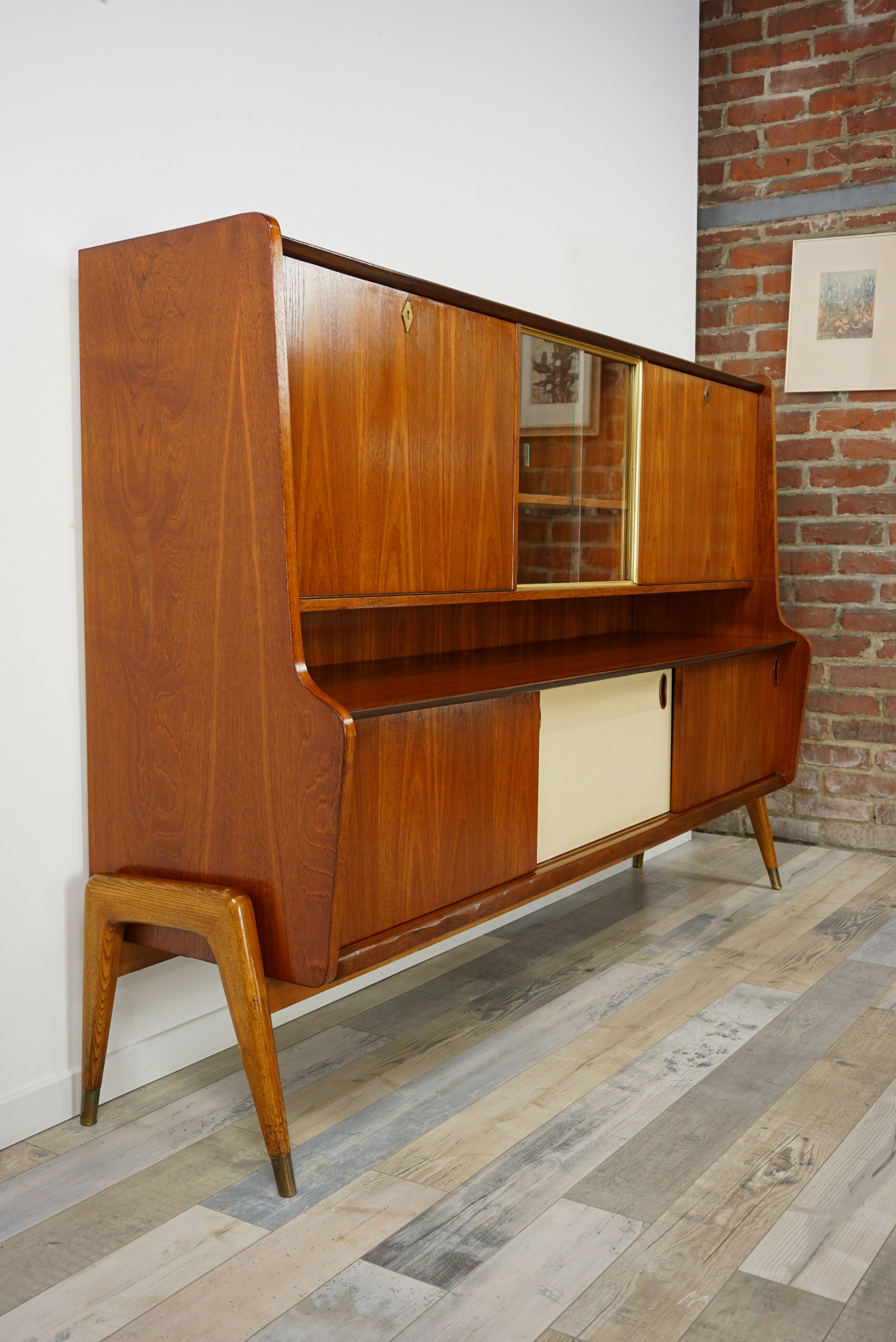 Teak sideboard by Oswald Vermaercke for V-Form