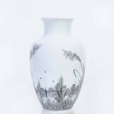 Beautiful vase signed Limoges – Decor C. Meliét – Vintage